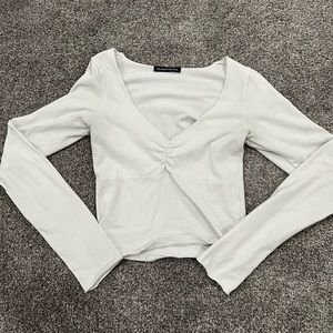 White Brandy Melville shirt